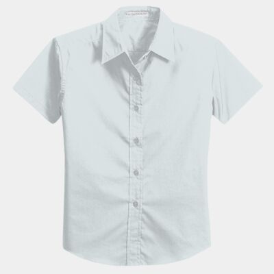 Ladies Short Sleeve Easy Care, Soil Resistant Shirt Thumbnail