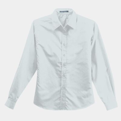 Ladies Long Sleeve Easy Care, Soil Resistant Shirt Thumbnail