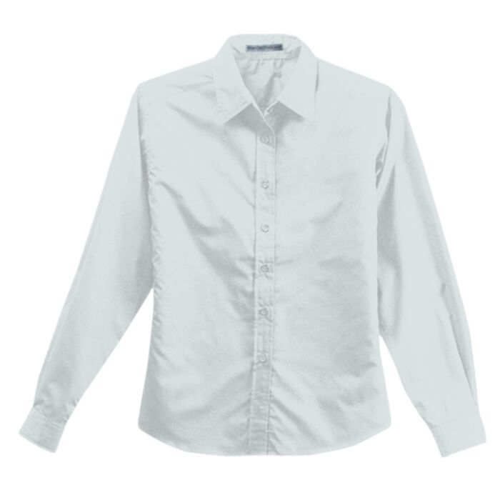 Ladies Long Sleeve Easy Care, Soil Resistant Shirt Thumbnail