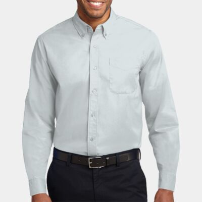 Extended Sized Long Sleeve Easy Care Shirt Thumbnail