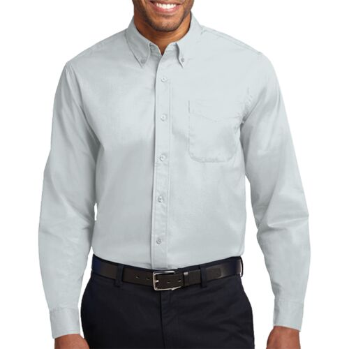 Extended Sized Long Sleeve Easy Care Shirt Thumbnail