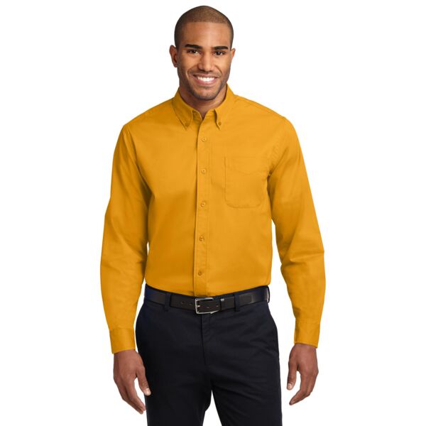 Extended Sized Long Sleeve Easy Care Shirt Thumbnail