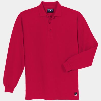 Port Authority® - Youth Long Sleeve Pique Knit Polo. Y320  Thumbnail