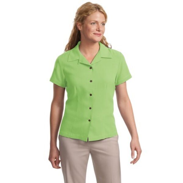 Port Authority® - Ladies Silk Blend Camp Shirt. L533  Thumbnail