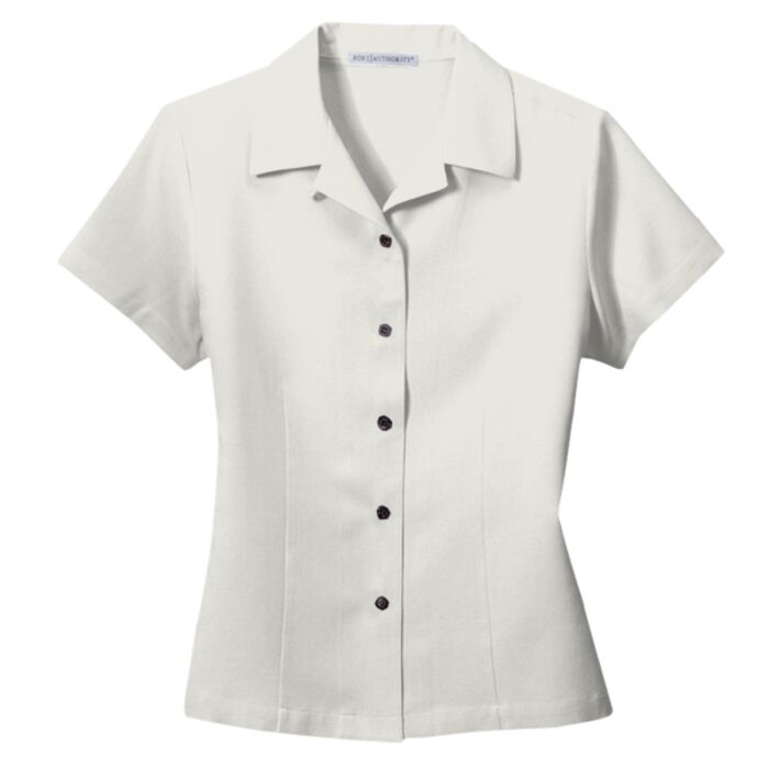 Port Authority® - Ladies Silk Blend Camp Shirt. L533  Thumbnail
