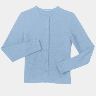 Port Authority® - Ladies Fine-Gauge Crewneck Cardigan Sweater. LSW280 Thumbnail