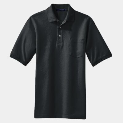 Port Authority® - Pique Knit Polo with Pocket. K420P  Thumbnail