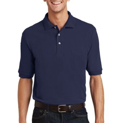 Port Authority® - Pique Knit Polo with Pocket. K420P  Thumbnail