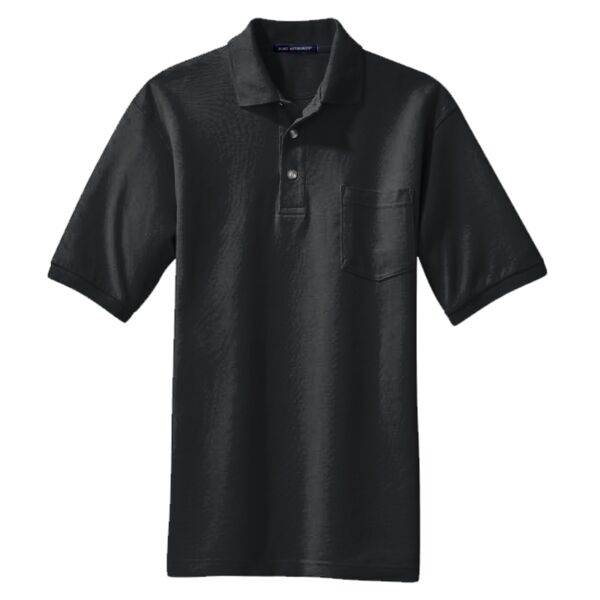 Port Authority® - Pique Knit Polo with Pocket. K420P  Thumbnail