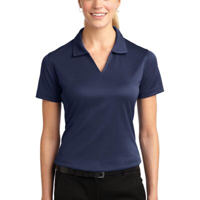 Sport-Tek® - Ladies Dri-Mesh® V-Neck Polo. L469 Thumbnail