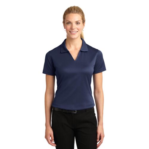 Sport-Tek® - Ladies Dri-Mesh® V-Neck Polo. L469 Thumbnail