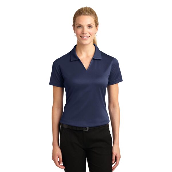 Sport-Tek® - Ladies Dri-Mesh® V-Neck Polo. L469 Thumbnail