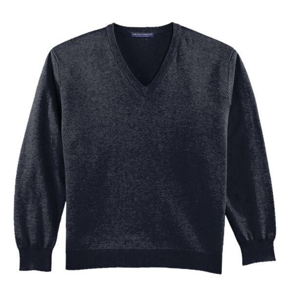 Port Authority® - Fine-Gauge V-Neck Sweater. SW275 Thumbnail