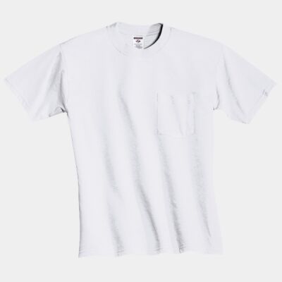 50/50 Cotton/Poly Pocket T Shirt Thumbnail