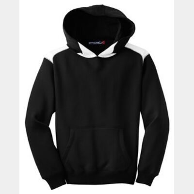 Sport-Tek® Youth Pullover Hooded Sweatshirt with Contrast Color Thumbnail