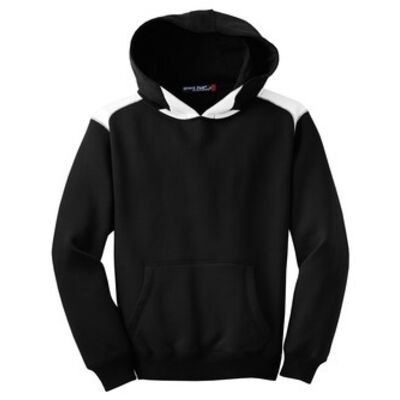 Sport-Tek® Youth Pullover Hooded Sweatshirt with Contrast Color Thumbnail