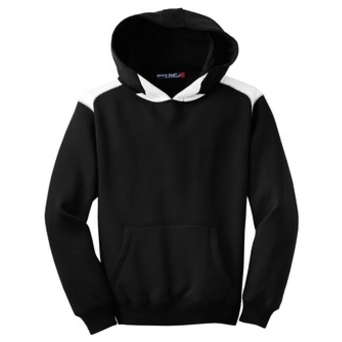 Sport-Tek® Youth Pullover Hooded Sweatshirt with Contrast Color Thumbnail
