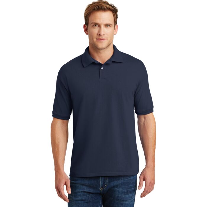 Hanes® Comfortblend EcoSmart® - 5.2-Ounce Jersey Knit Sport Shirt. 054X  Thumbnail
