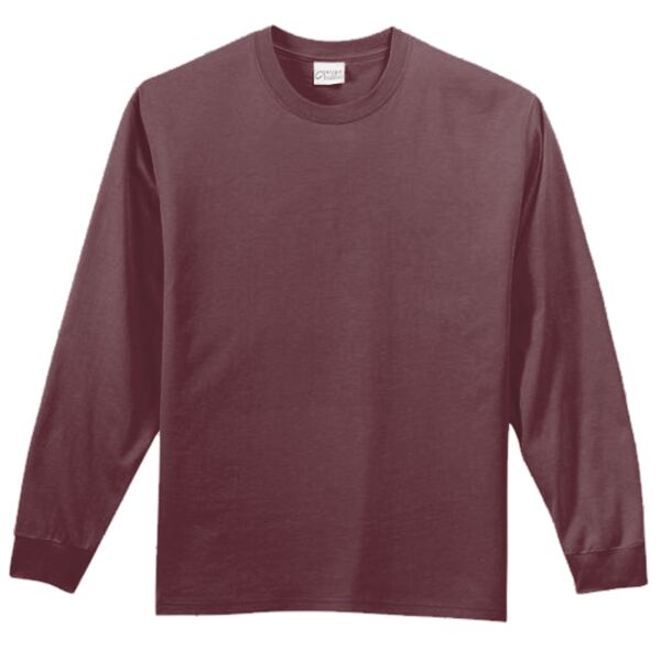 100% Cotton Essential Long Sleeve T Shirt Thumbnail