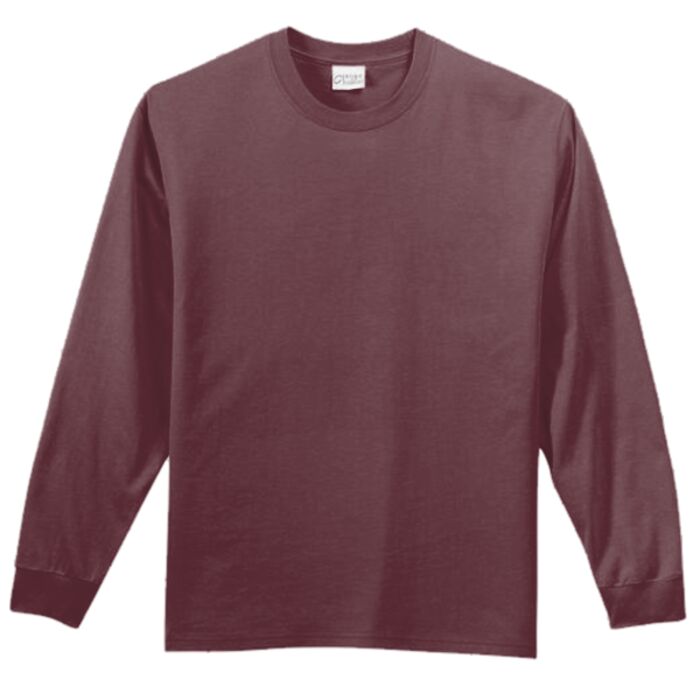 100% Cotton Essential Long Sleeve T Shirt Thumbnail