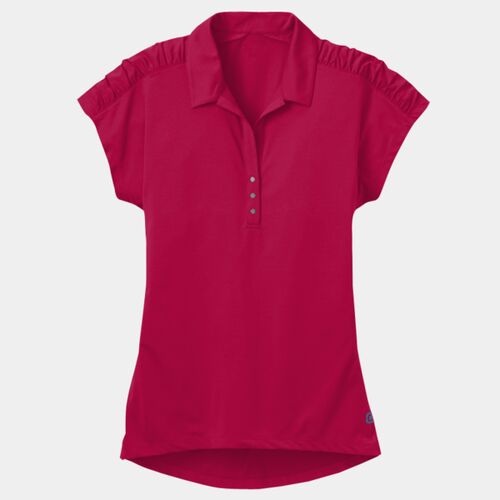 Ladies Linear Polo Thumbnail