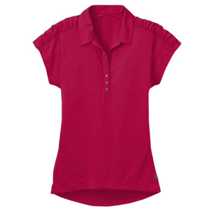 Ladies Linear Polo Thumbnail