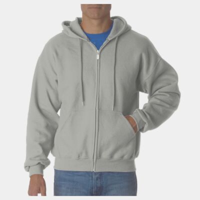 DryBlend® Adult Full-Zip Hooded Sweatshirt 12600 LEDL Thumbnail