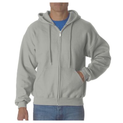 DryBlend® Adult Full-Zip Hooded Sweatshirt 12600 LEDL Thumbnail