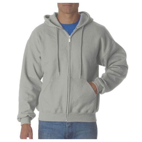 DryBlend® Adult Full-Zip Hooded Sweatshirt 12600 LEDL Thumbnail