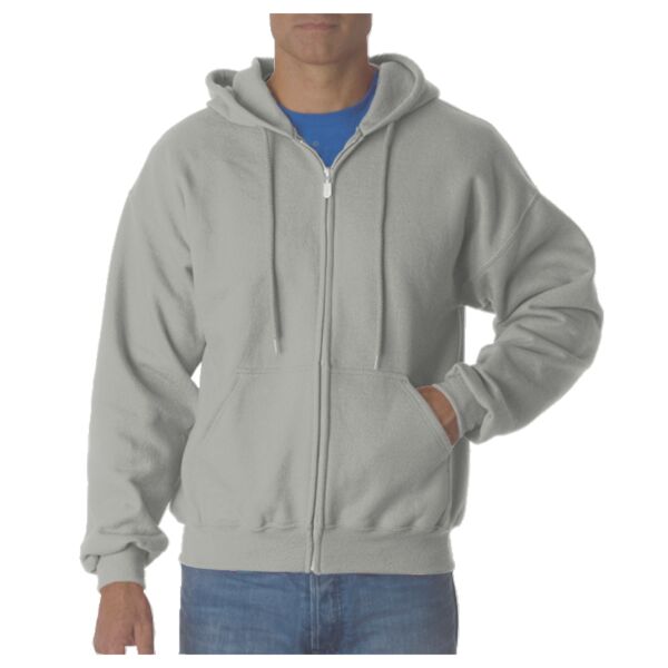 DryBlend® Adult Full-Zip Hooded Sweatshirt 12600 LEDL Thumbnail
