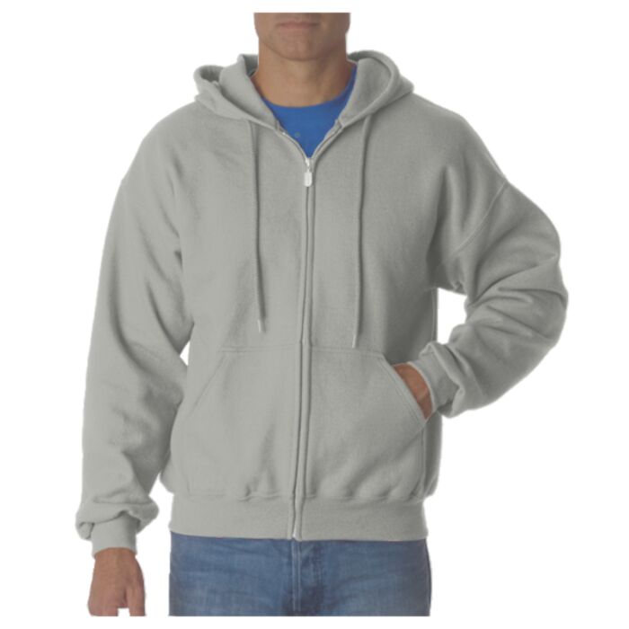 DryBlend® Adult Full-Zip Hooded Sweatshirt 12600 LEDL Thumbnail
