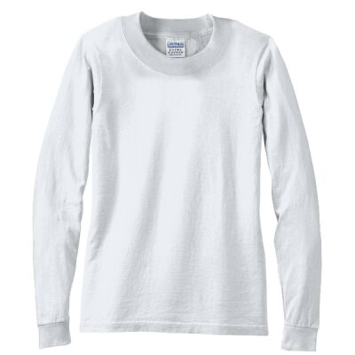 Ultra Cotton 100% Cotton Long Sleeve T Shirt G2400LEDL Thumbnail