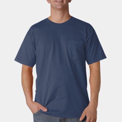 Adult Short-Sleeve Tee with Pocket Thumbnail