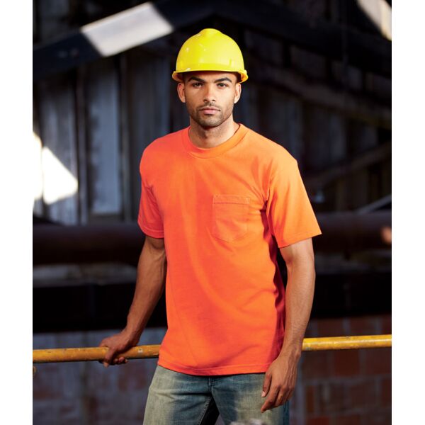 Adult Short-Sleeve Tee with Pocket Thumbnail