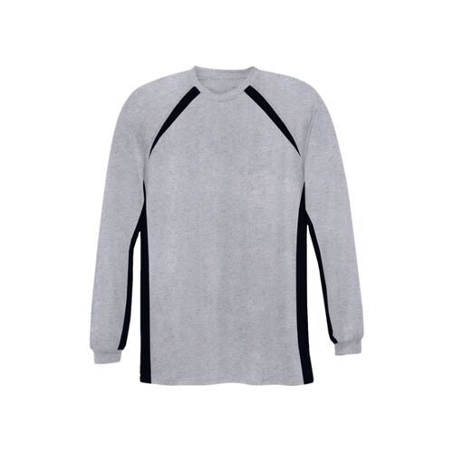 Adult Long Sleeve Colorblock Performance Tee Thumbnail