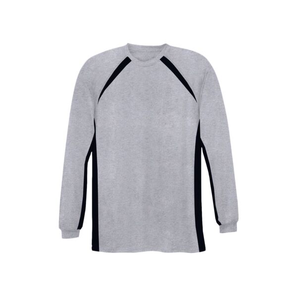 Adult Long Sleeve Colorblock Performance Tee Thumbnail