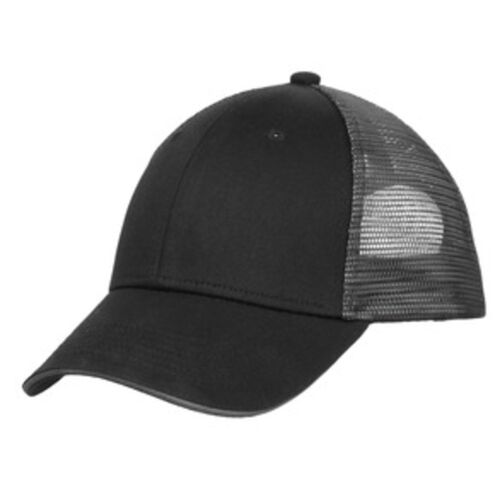 Double Mesh Snapback Sandwich Bill Cap Thumbnail