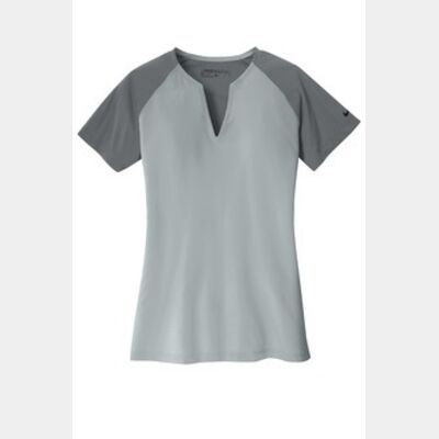 Golf Ladies Dri FIT Stretch Woven V Neck Top Thumbnail