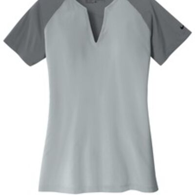 Golf Ladies Dri FIT Stretch Woven V Neck Top Thumbnail