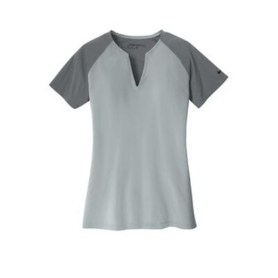 Golf Ladies Dri FIT Stretch Woven V Neck Top Thumbnail
