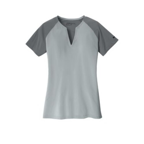 Golf Ladies Dri FIT Stretch Woven V Neck Top Thumbnail