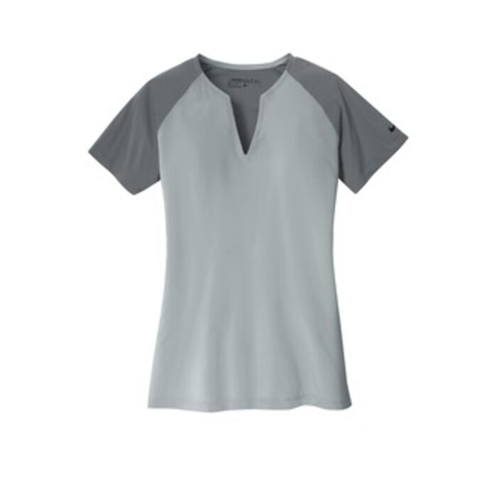 Golf Ladies Dri FIT Stretch Woven V Neck Top Thumbnail