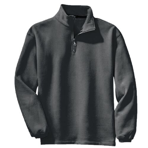 Sueded Finish 1/4 Zip Sweatshirt Thumbnail