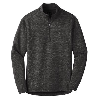 Sport Wick ® Stretch Reflective Heather 1/2 Zip Pullover Thumbnail