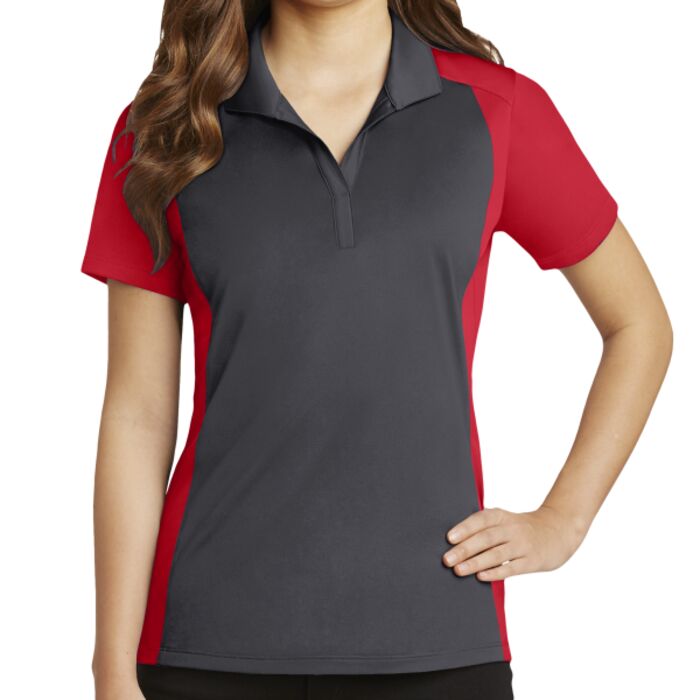 LST652SVJH Ladies Colorblock Micropique Sport Wick ® Polo Thumbnail
