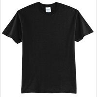 PC55SVJH  50/50 Cotton/Poly T Shirt Black Thumbnail