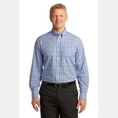 Port Authority®Crosshatch Plaid Easy Care Shirt. S641 Thumbnail