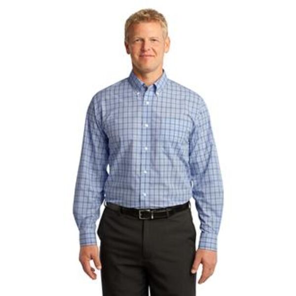 Port Authority®Crosshatch Plaid Easy Care Shirt. S641 Thumbnail
