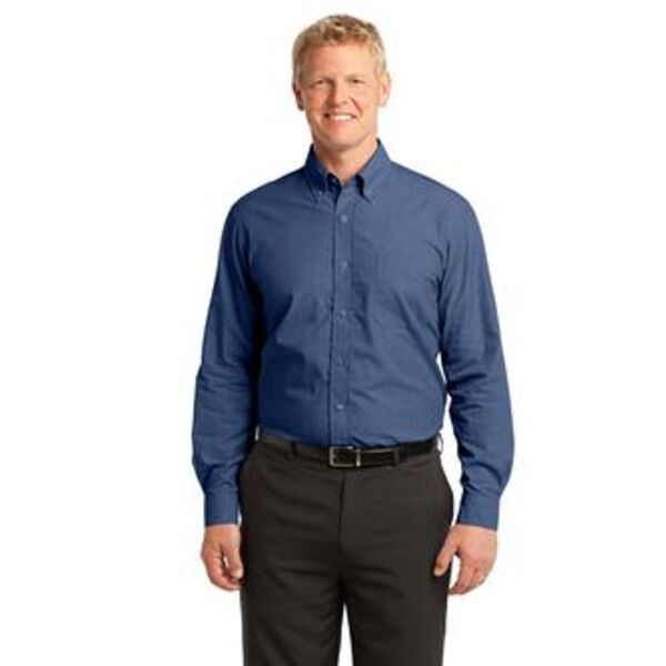 Port Authority® - Crosshatch Easy Care Shirt. S640  Thumbnail