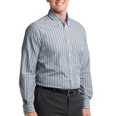 Port Authority® - Vertical Stripe Easy Care Shirt. S643  Thumbnail